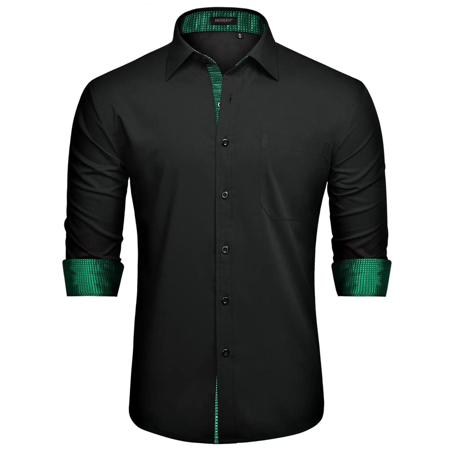 Men Formal Dress Shirts Long Sleeve Shirt Casual Button Down Shirt Wedding Shirt Blue Paisley