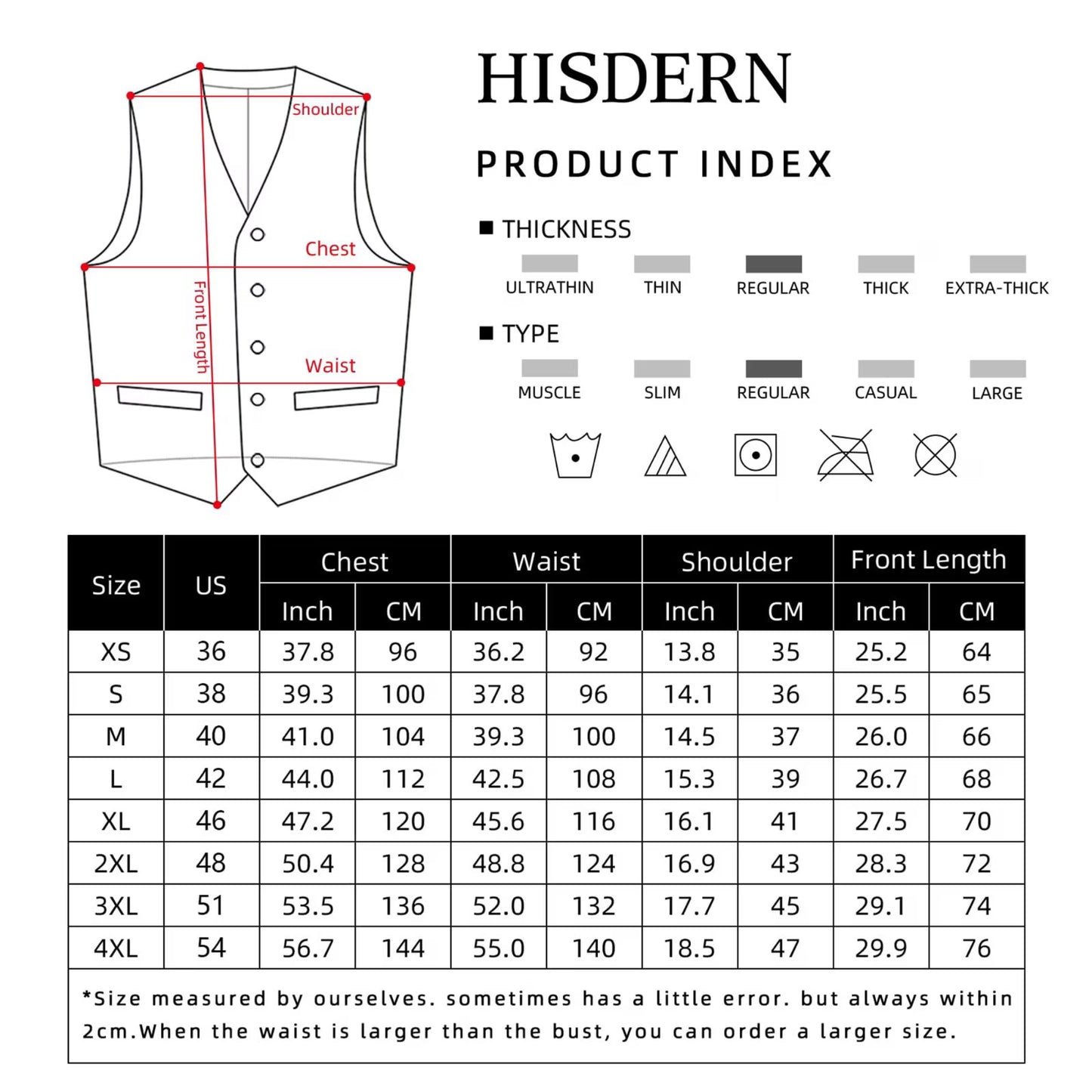 HISDERN Men's Plaid Suit Vest Sky Blue Business Formal Dress Vests Wedding Waistcoat for Tuxedo