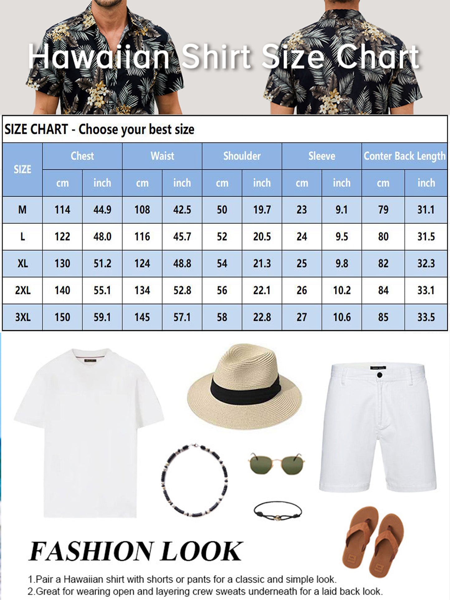 Sumtumn Hawaiian Shirt for Men,Summer Beach Short Sleeve Button Down Shirts Black Palm Clothing