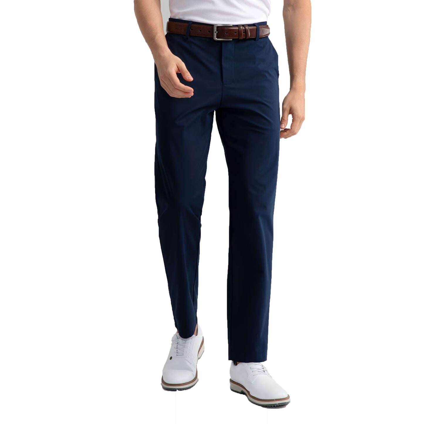 Golf Pants Men Classic Fit Dress Pants 30"/32" Quick Dry Casual Trousers with Utility Pockets