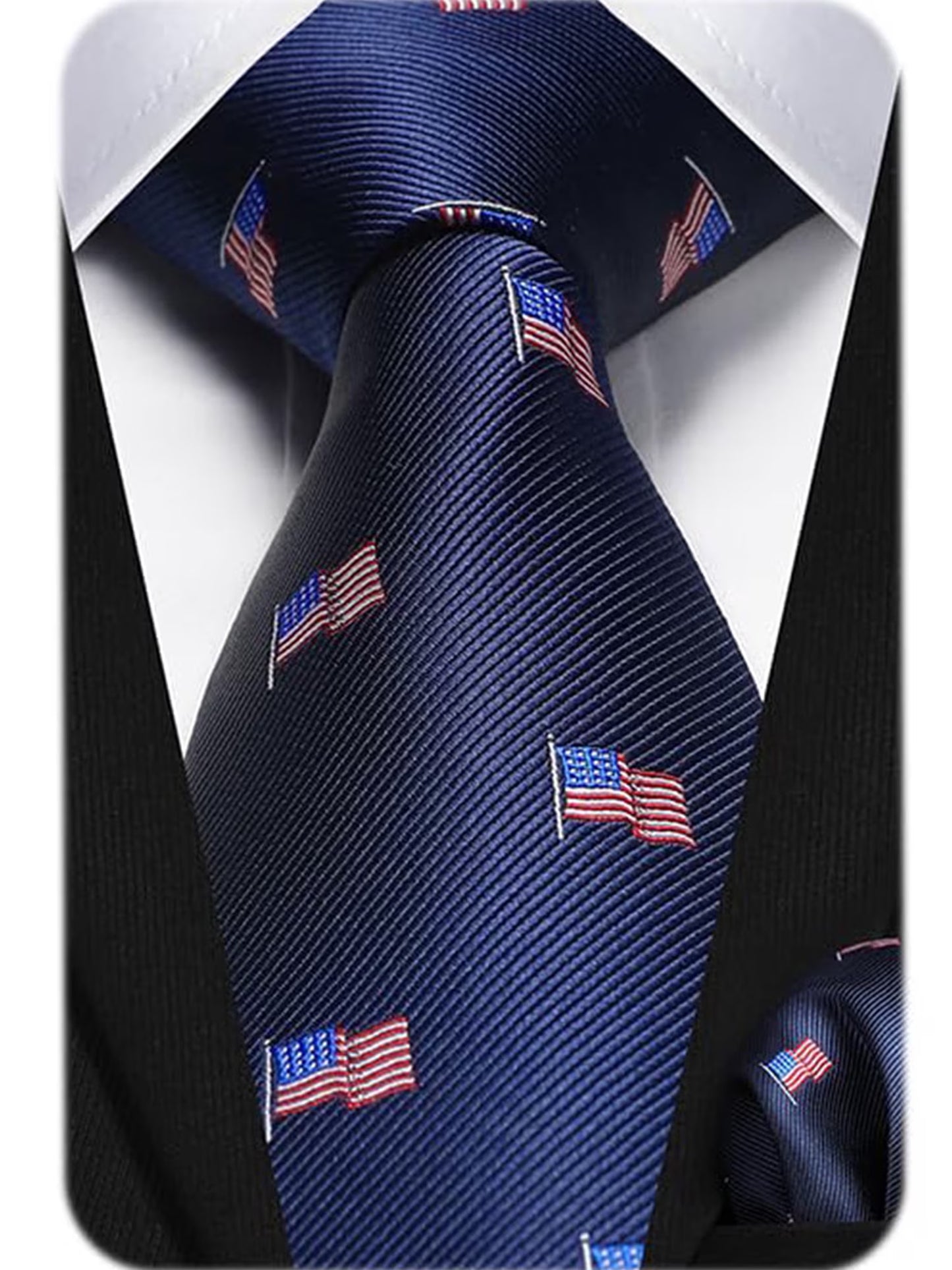 HISDERN Ties for Men Paisley Tie and Pocket Square Woven Classic Floral Mens Ties Handkerchief Set