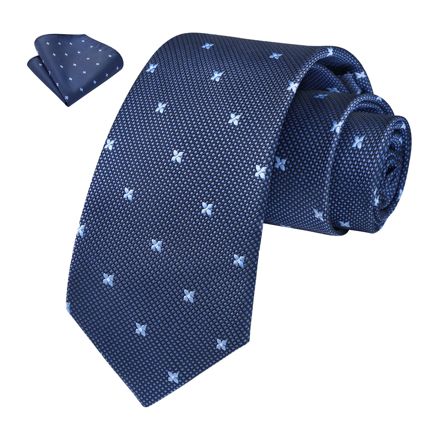 Boys Striped Tie, Kids Black Ties Self-Tie Pocket Square Set Necktie for Wedding Graduation Uniform